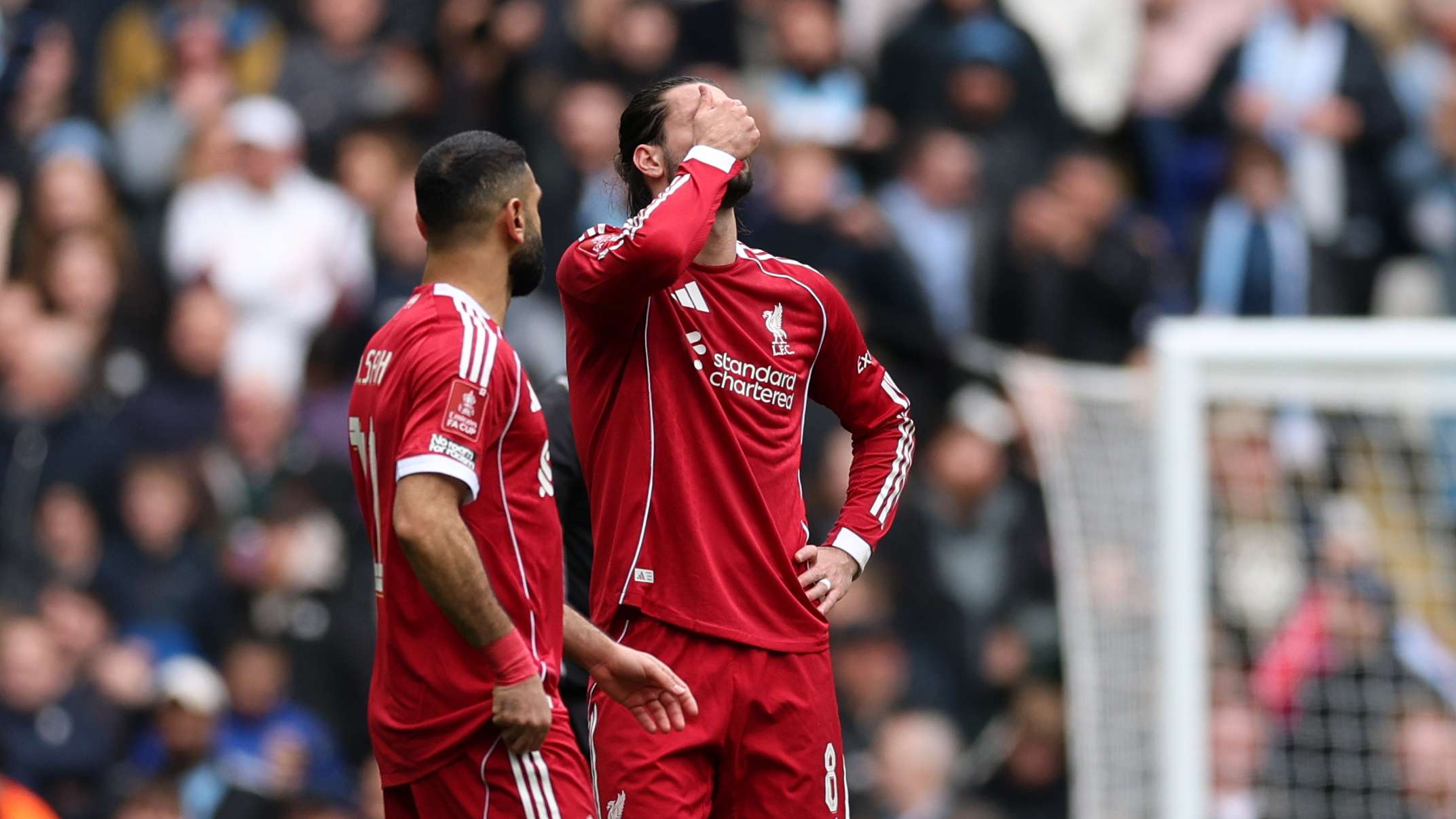 Szoboszlai clashes with Liverpool fans after Man City loss  