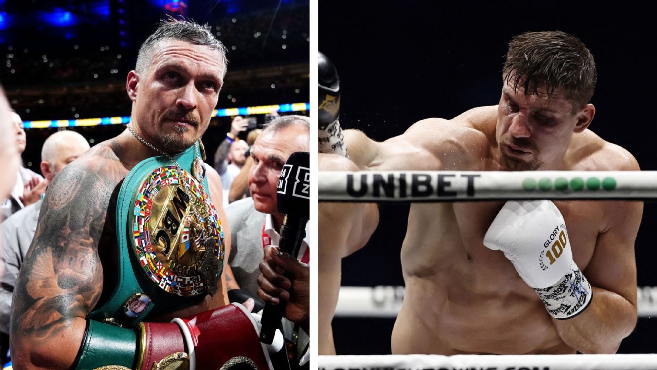 Oleksandr Usyk vs. Rico Verhoeven: How to watch in UK, ring walk time, date, TV channel, undercard  