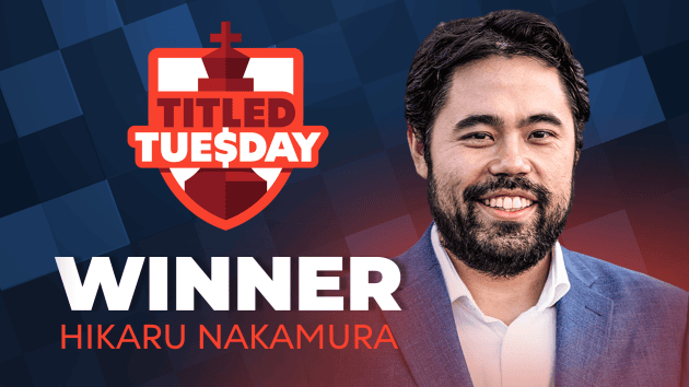 Nakamura Reasserts Control In Titled Tuesday  