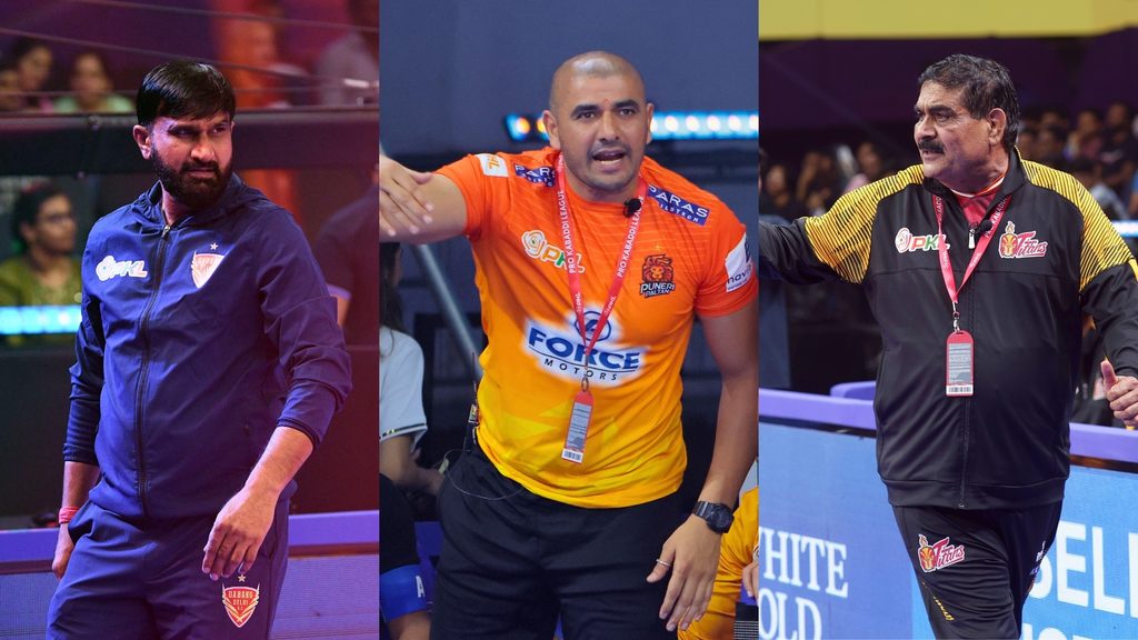 Top 3 Coaches of PKL Season 12  