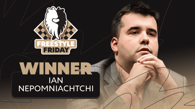 Nepomniachtchi Wins Six Straight For Third Freestyle Friday Win  