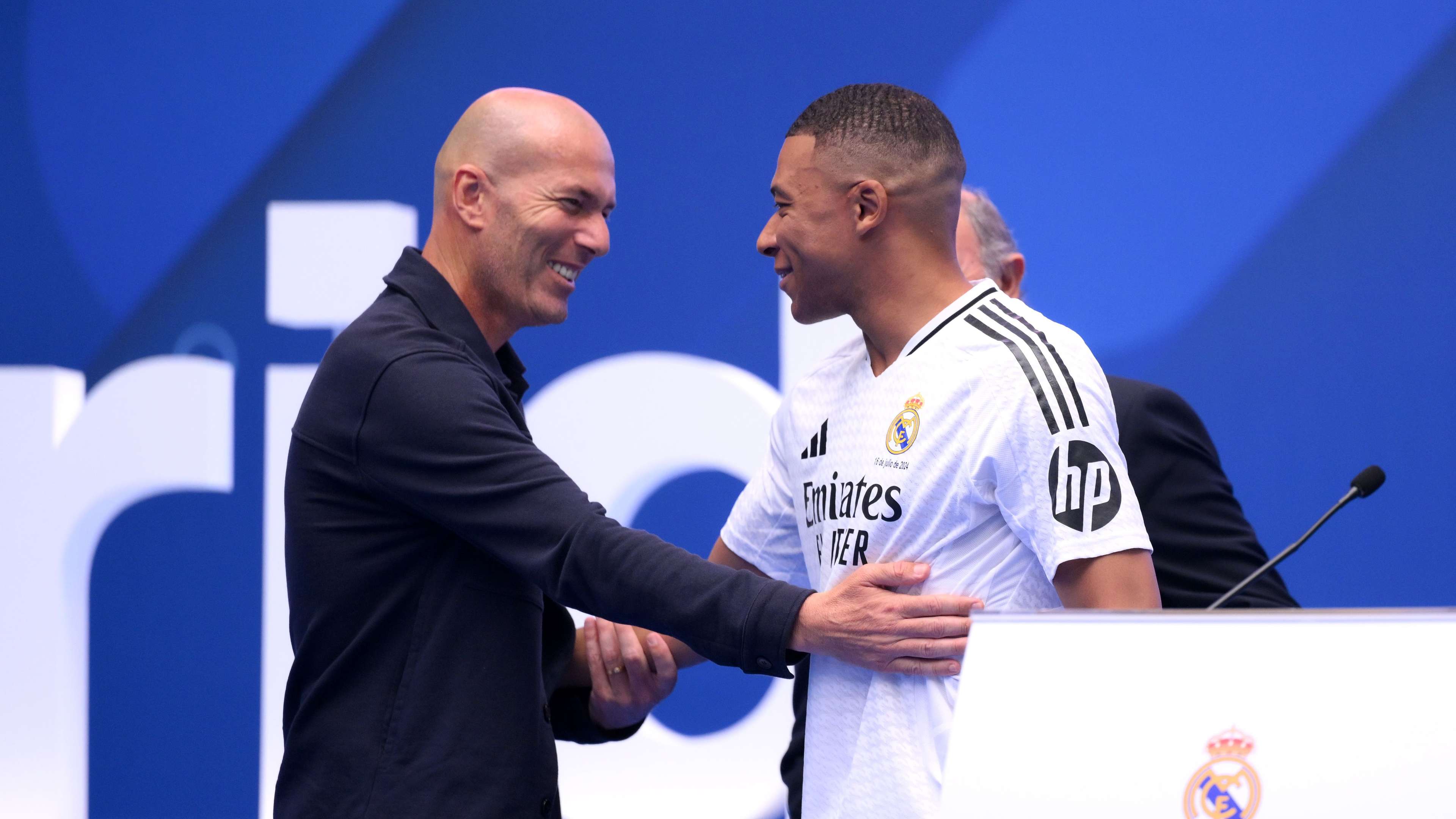 'It's like a film' - Mbappe thrilled by Zidane reunion  