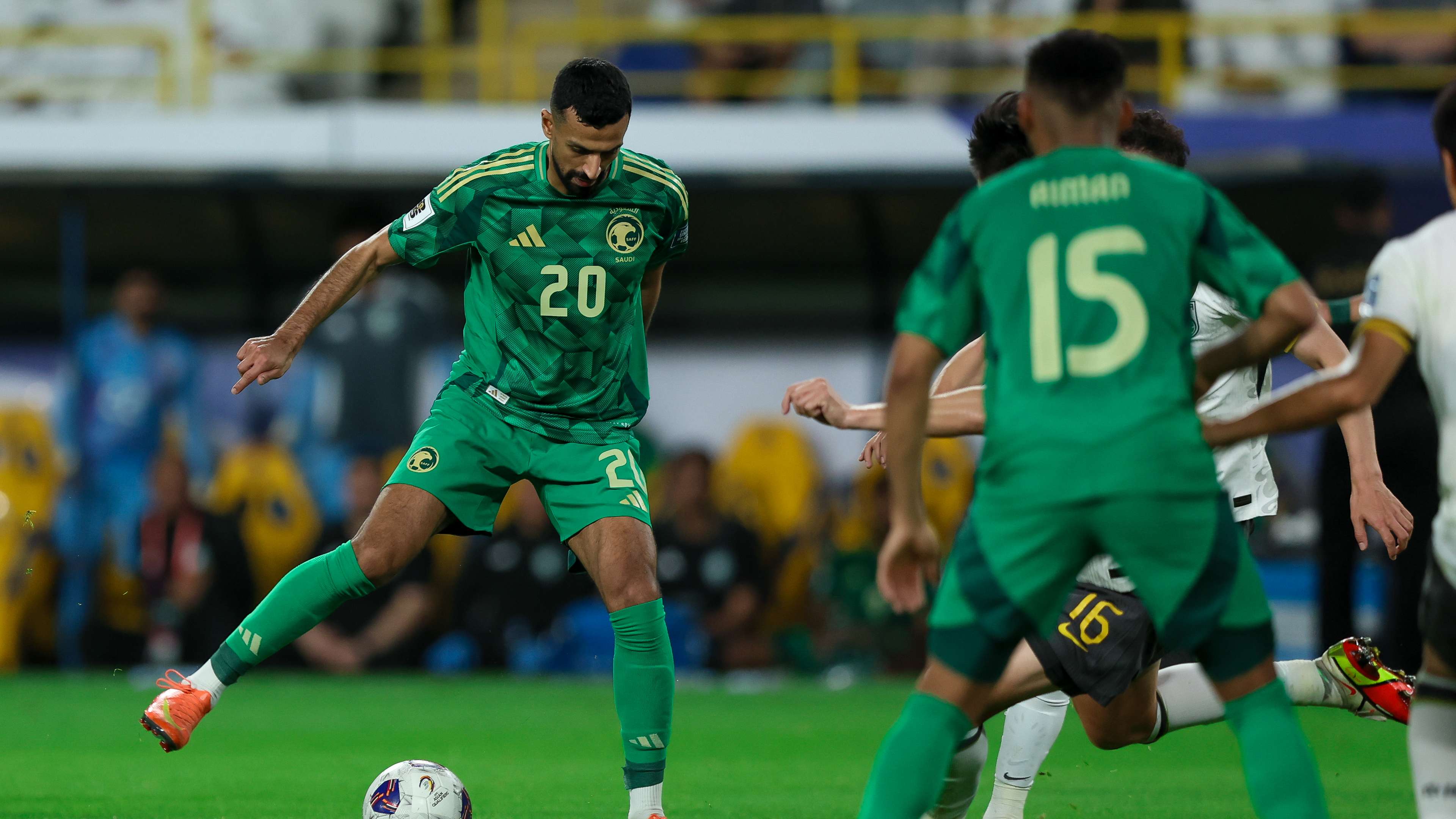 On video: Saudi striker scores his first goals with the national team at the age of 33  