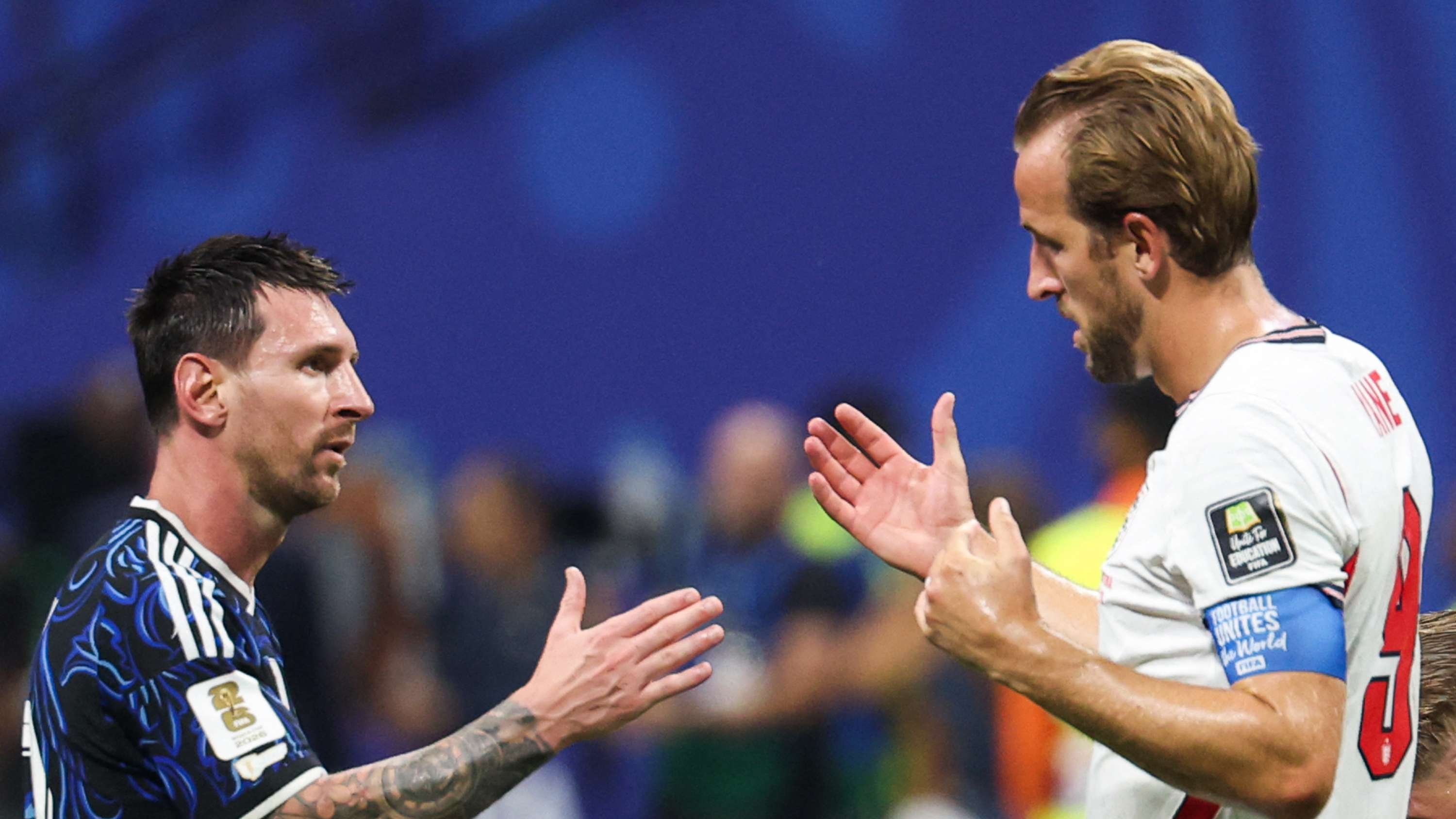 Kane: Messi is extremely humble, and I predicted what happened between Bellingham and Mourinho  