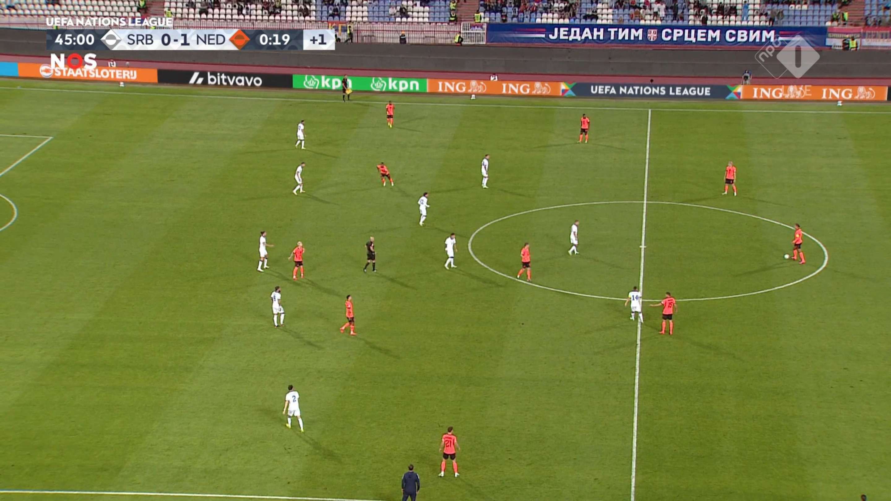 Viewers are hugely irritated by one man after 45 minutes of Serbia v the Netherlands  