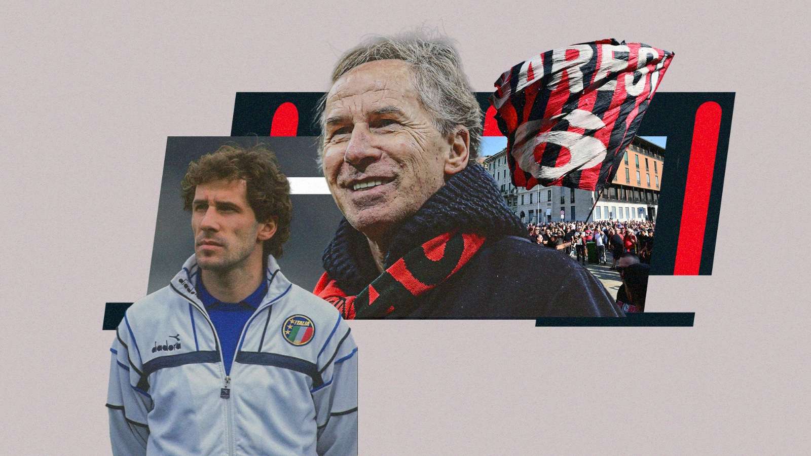 Milan are considering a new Baresi mural that is even bigger  