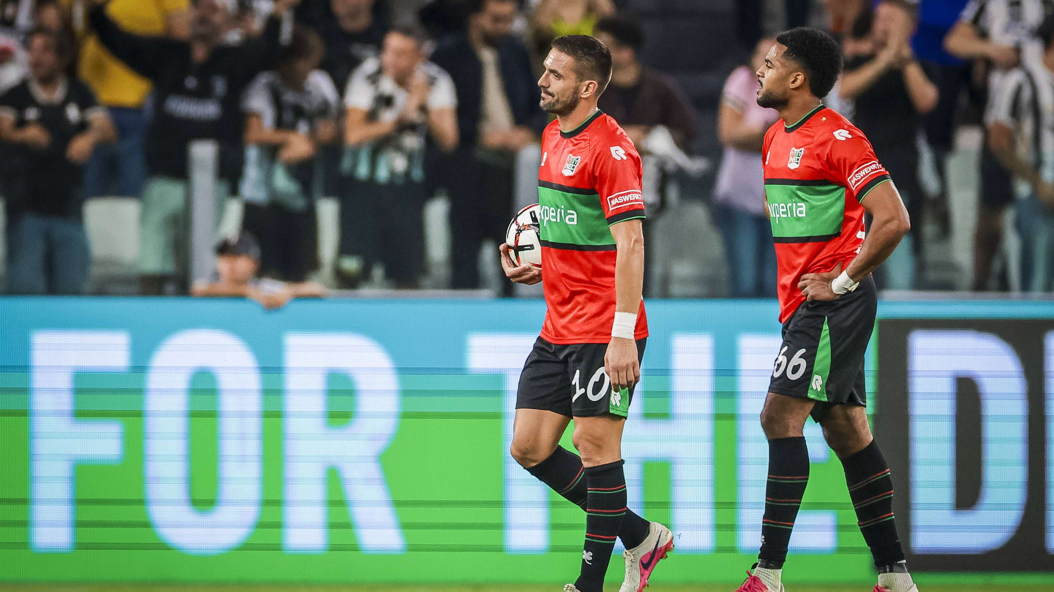 NEC begin their Europa League adventure with a heavy defeat at Juventus  