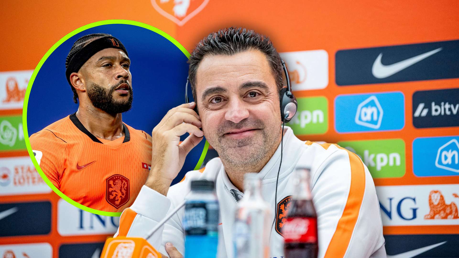 Xavi delivers a telling, special message for Memphis Depay  