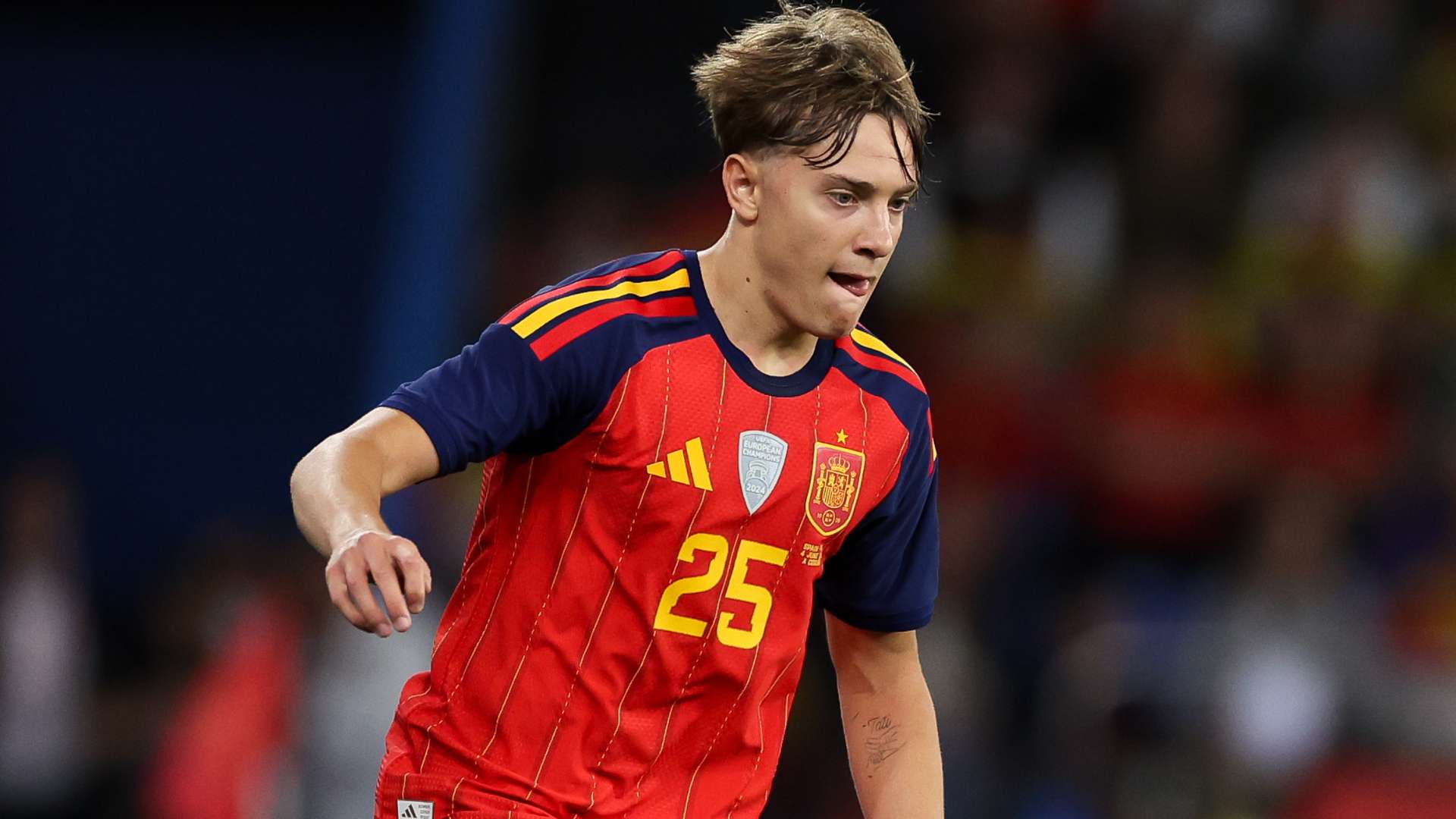 Madness from Jesus Rodriguez with Spain Under-21s: he gets himself sent off in the 93rd minute with the score at 12-0  