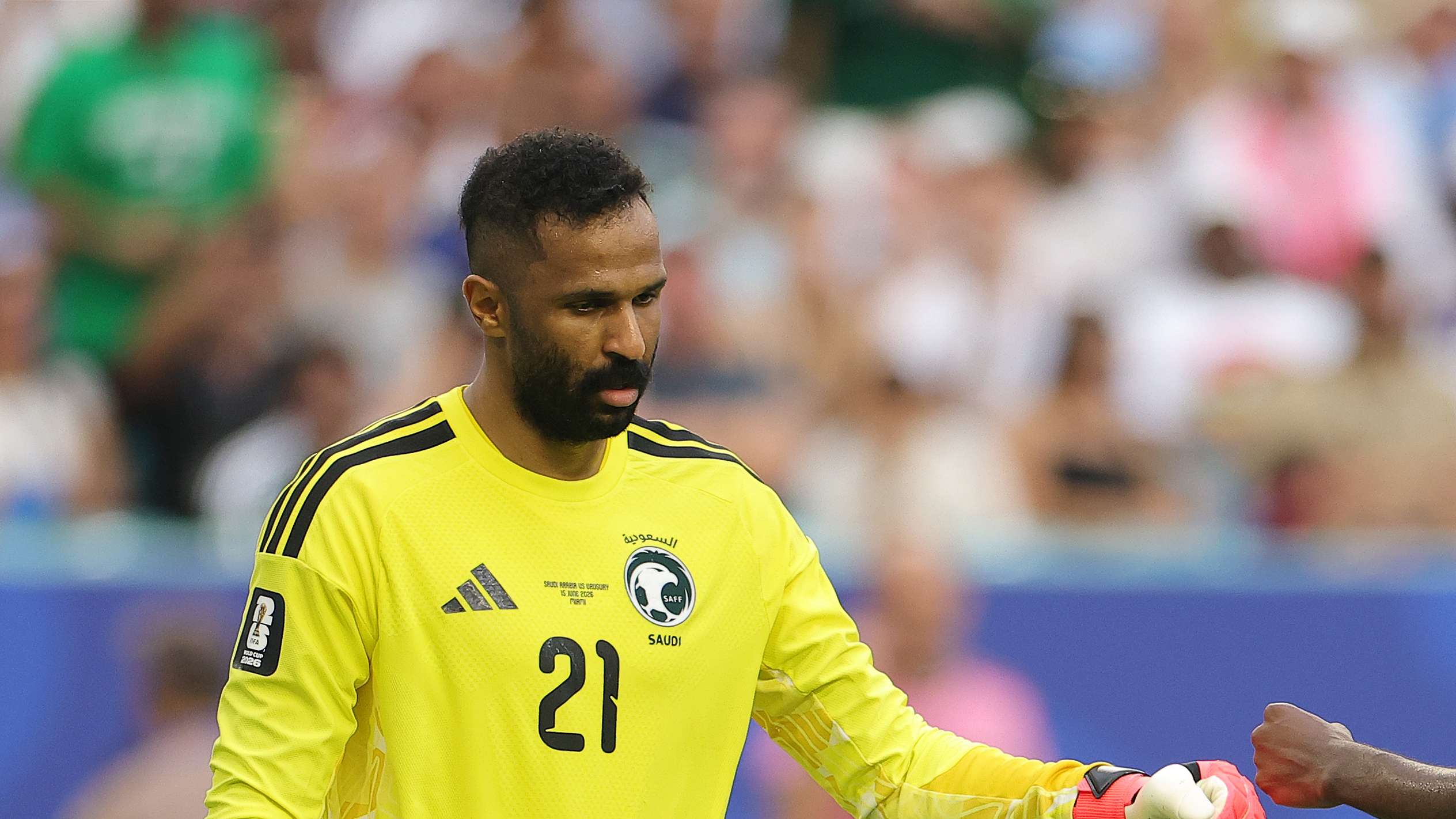 Video: the Green Falcons' superman: Al-Owais carried on Saudi shoulders after knocking out Qatar  