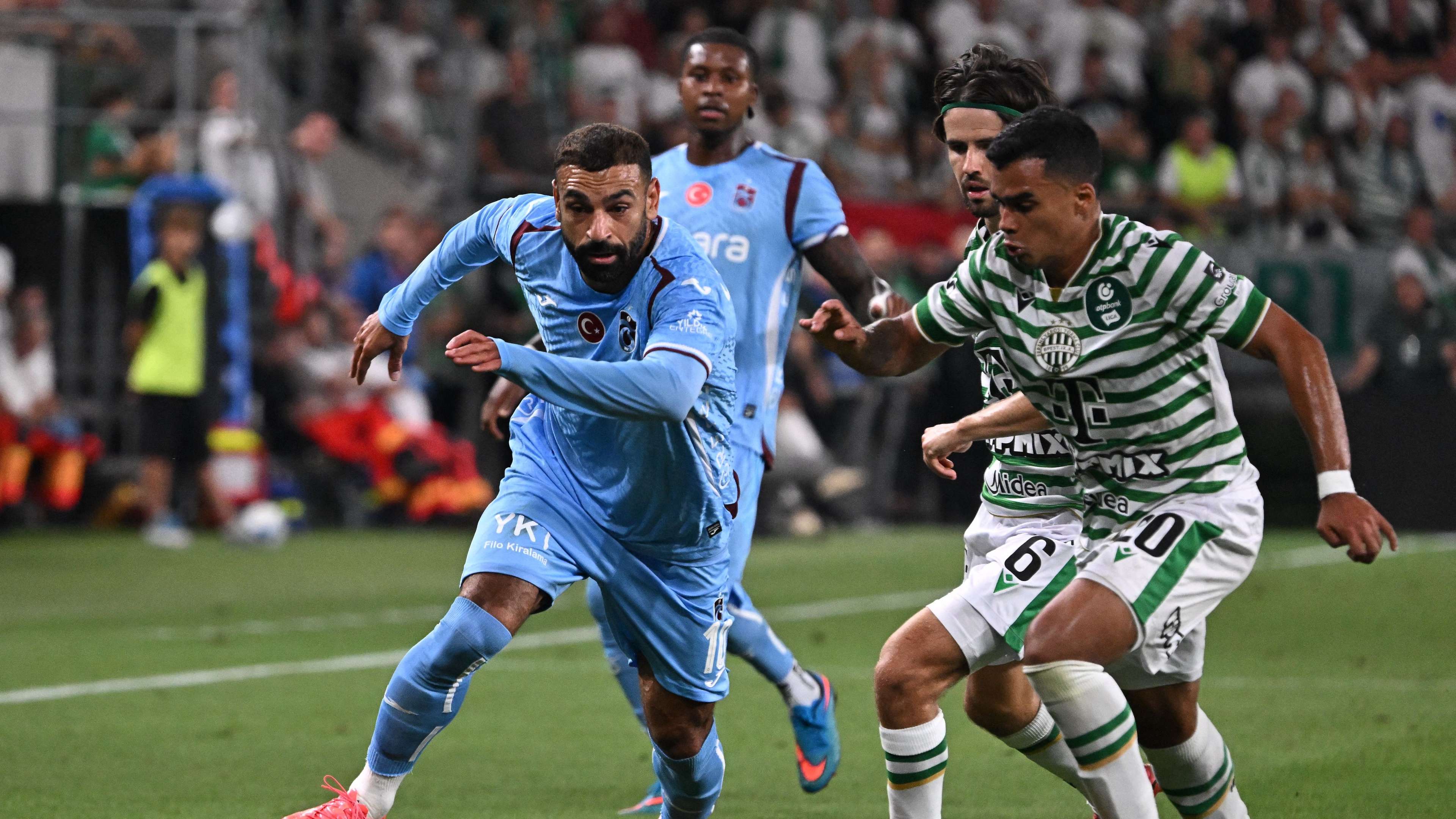 Salah chases an absent European goal with Trabzonspor  