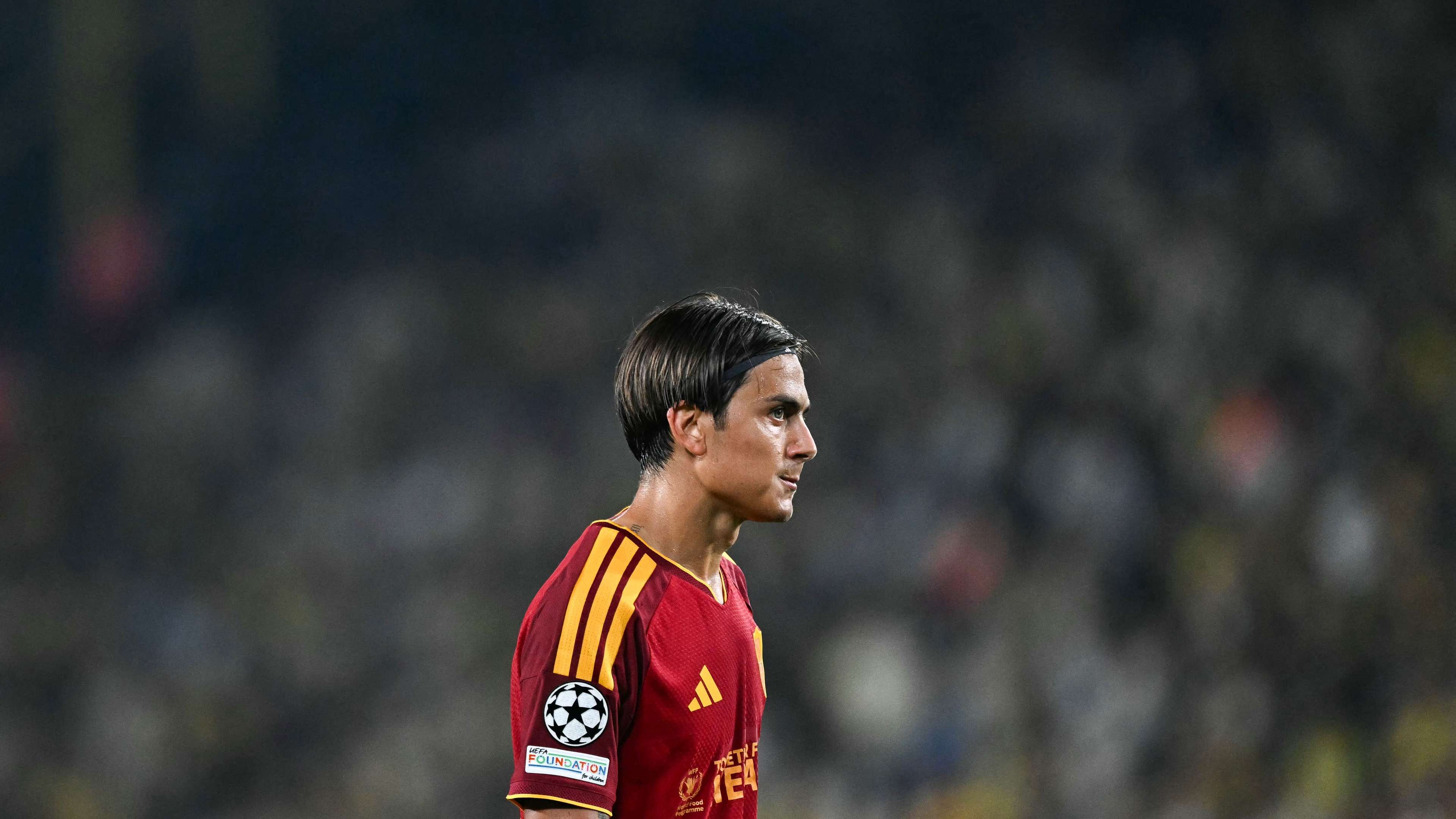 Roma: Dybala forced off with muscle discomfort  