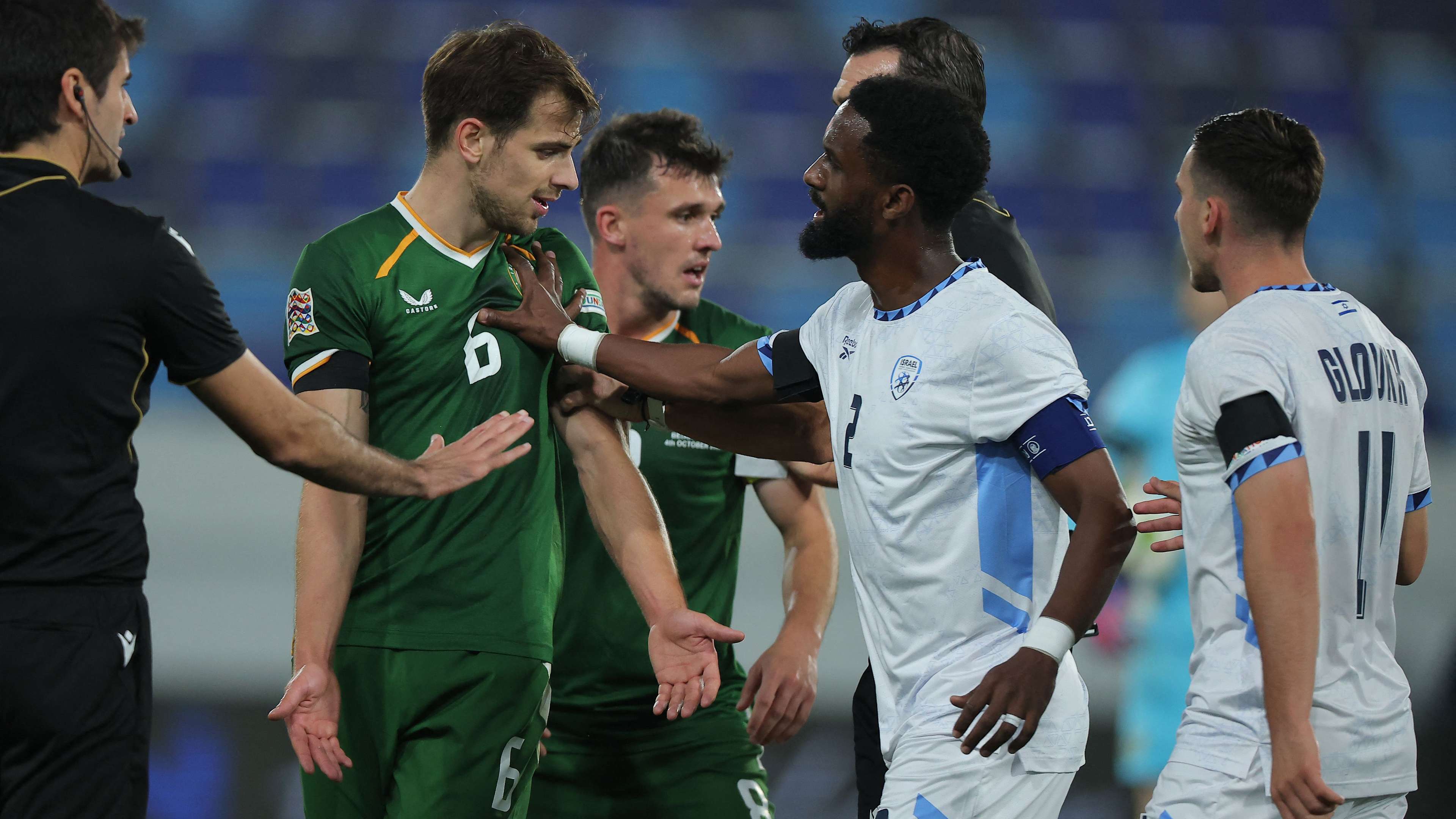 UEFA probe Ireland-Israel spit claim  