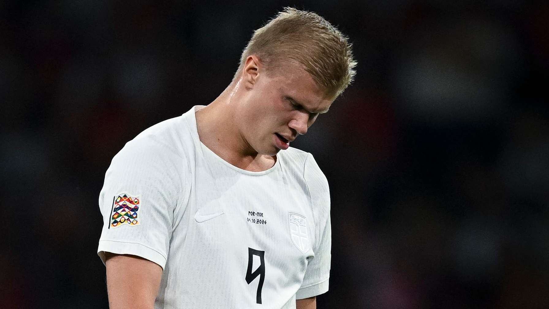 Haaland injury sparks big concern for Man City after limping off for Norway  