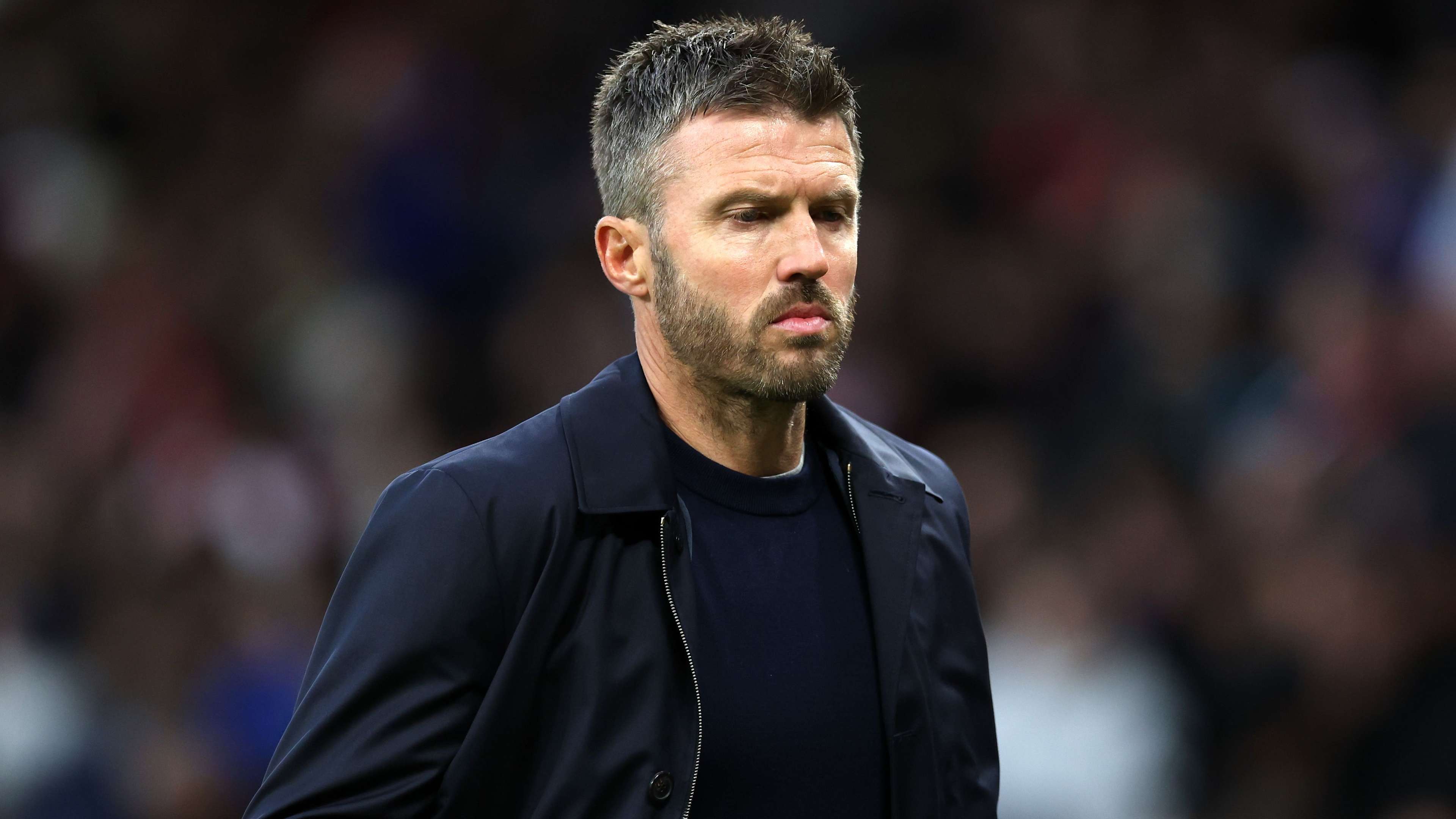 Carrick reacts to Man Utd boos  