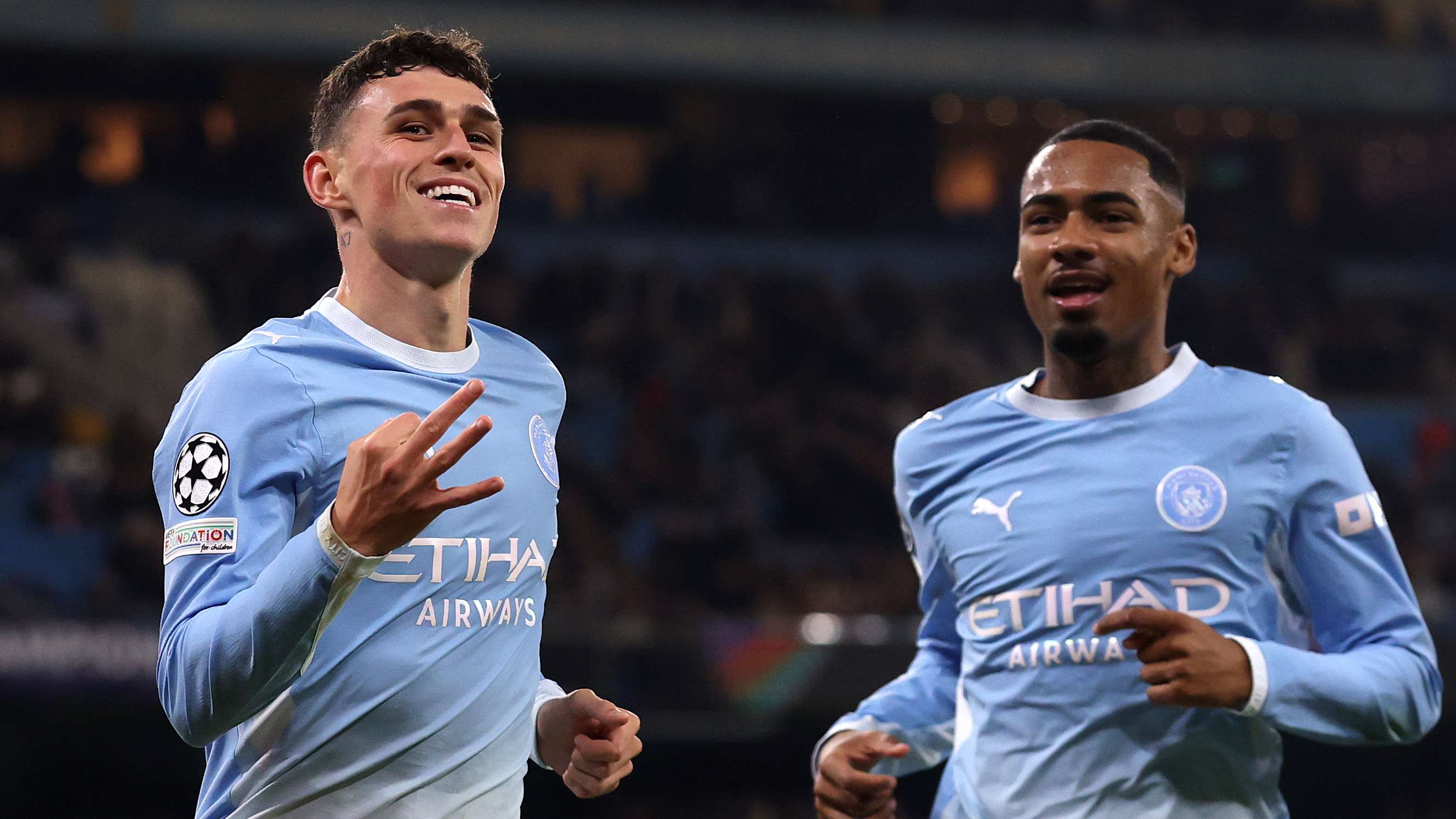 Phil Foden hits hat-trick as City crush AEK Athens  