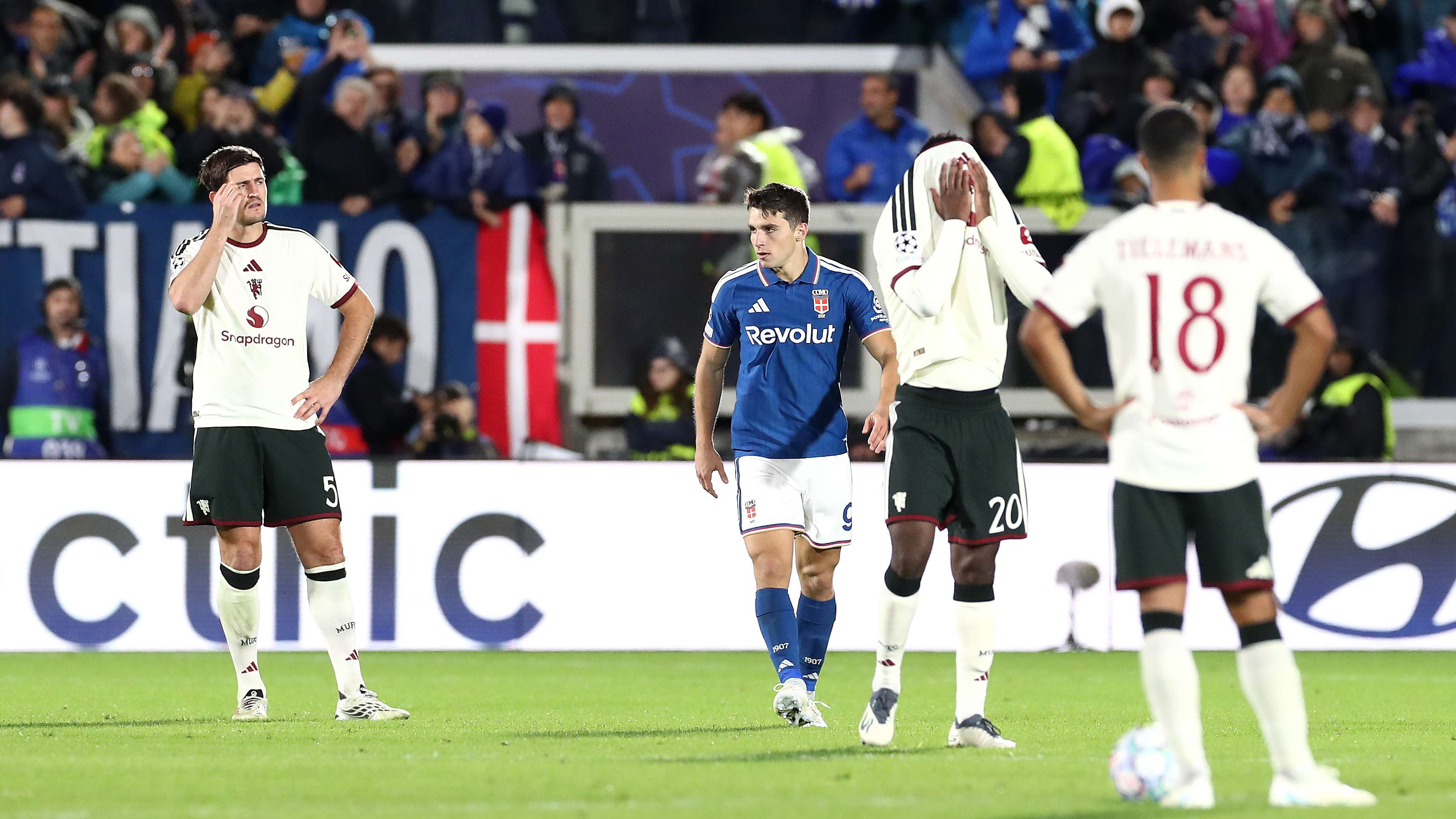 An unprecedented European disgrace: Manchester United enter England's history through the dark door  