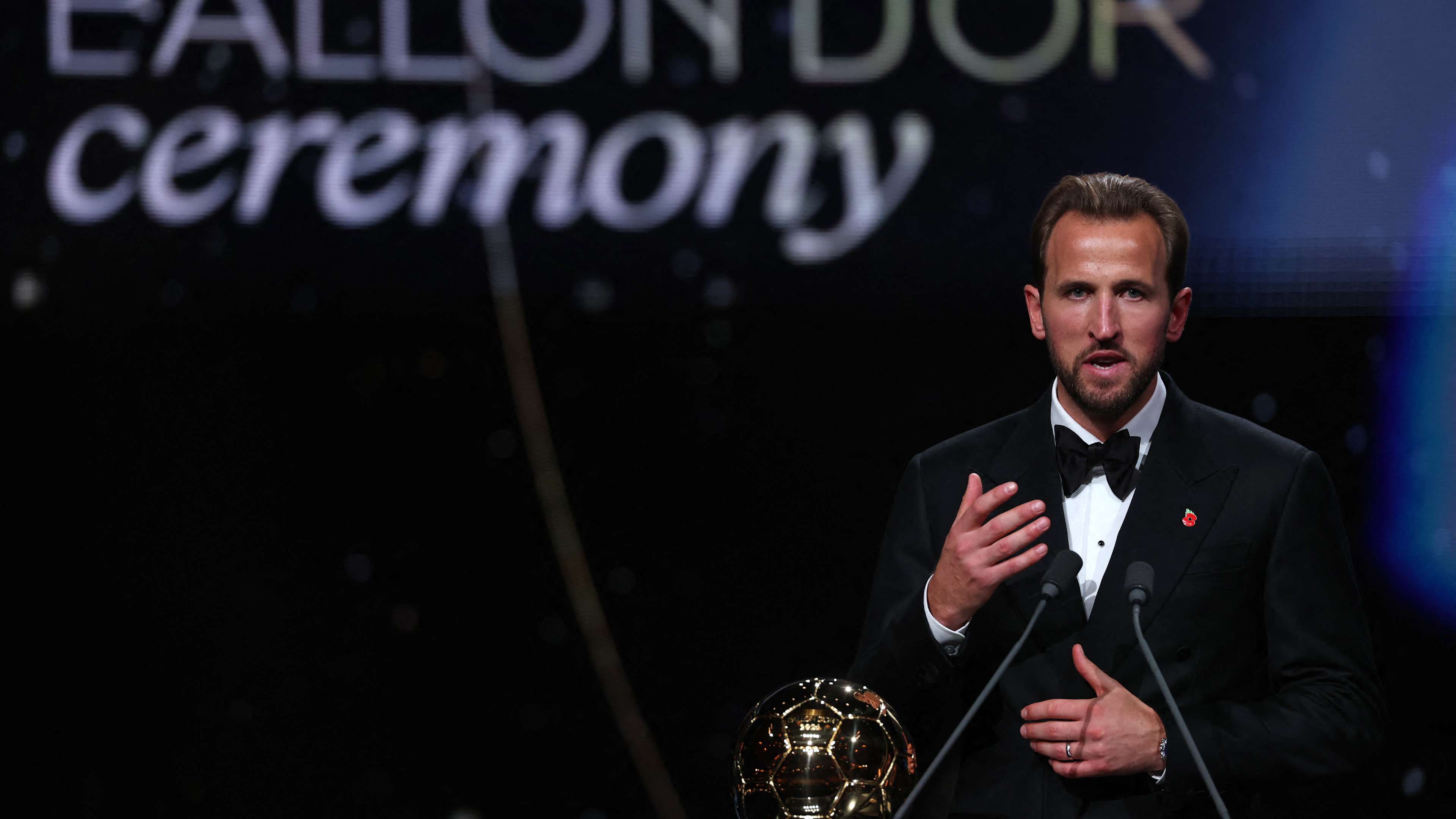 Not a coach or a player: the story of the man Harry Kane wanted to honour the moment he received the Ballon d'Or  