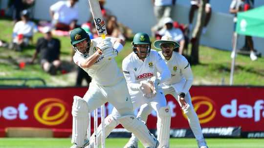 Batters step up to give Australia command in Cape Town Test  