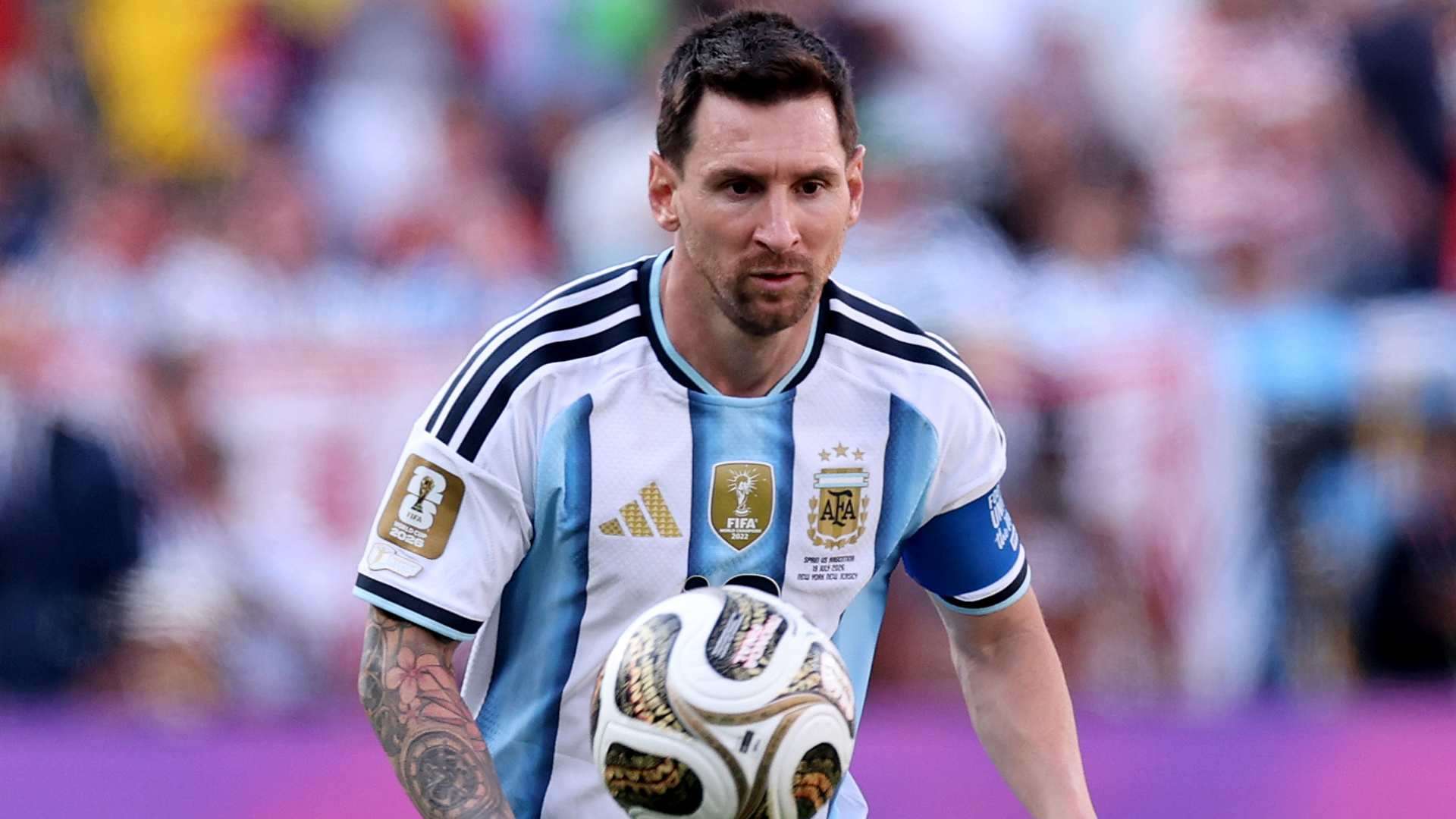 Messi’s latest: Argentina’s official line-up  